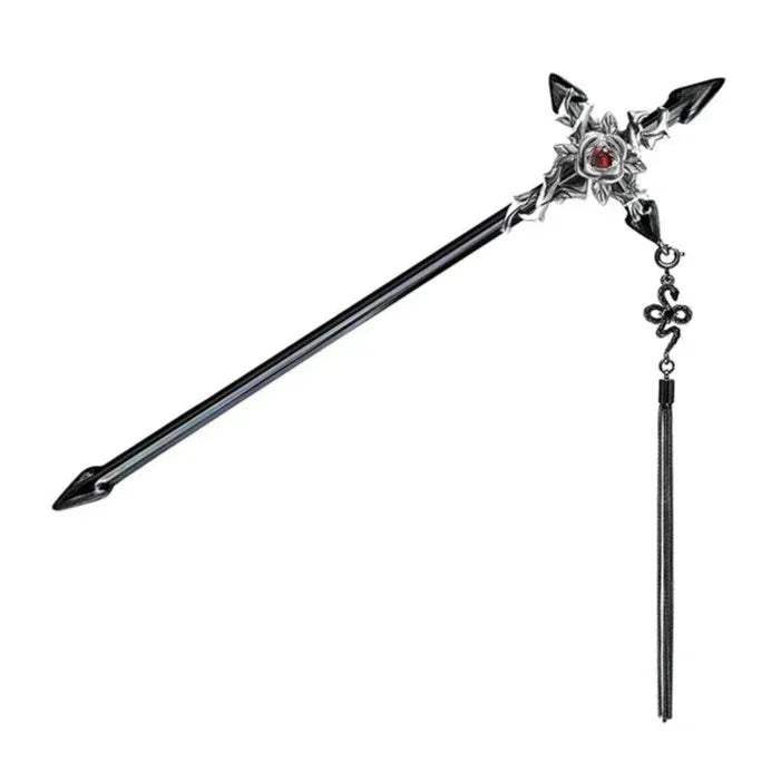 Cursed Cross Hair Clip