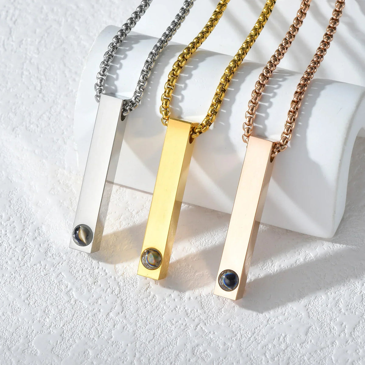 Eternidad - Collar con foto personalizado