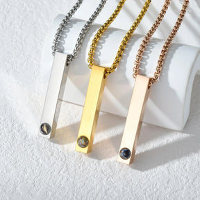Eternidad - Collar con foto personalizado