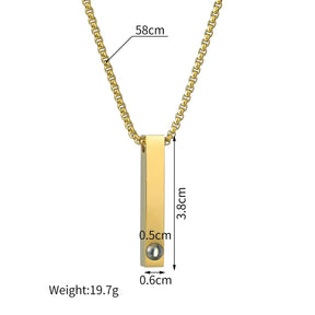 Eternidad - Collar con foto personalizado
