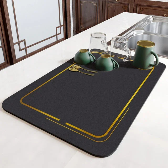 Alfombrilla de drenaje absorbente mágica