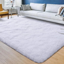 Alfombra peluda decorativa suave de 2,00 x 2,40 m