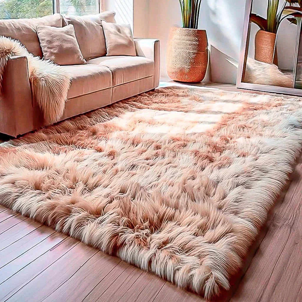 4cm High Decorative Shaggy Rug
