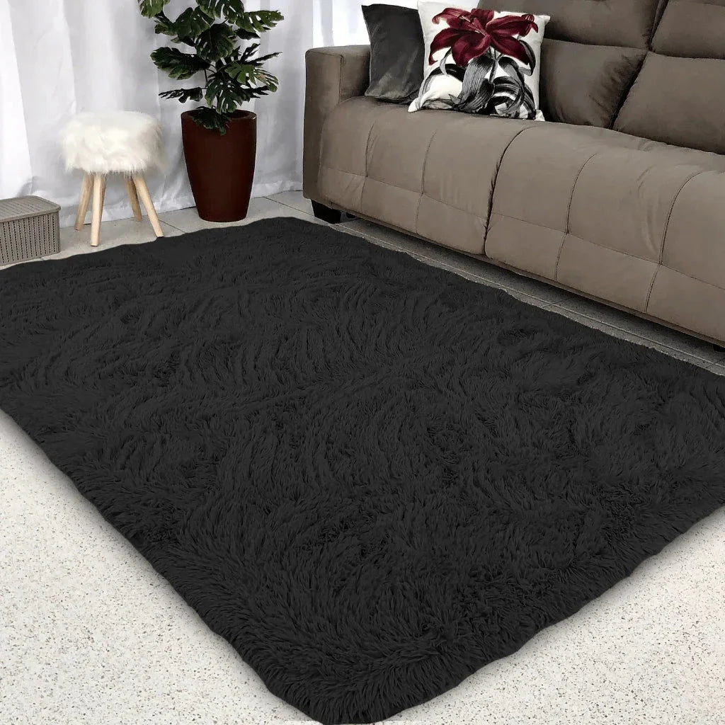 4cm High Decorative Shaggy Rug