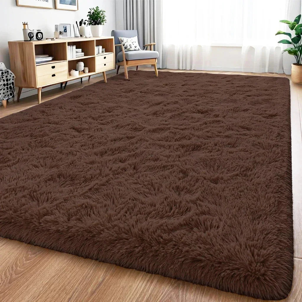Decorative Velvety Shaggy Rug 2.00x2.50m for Living Room and Bedroom