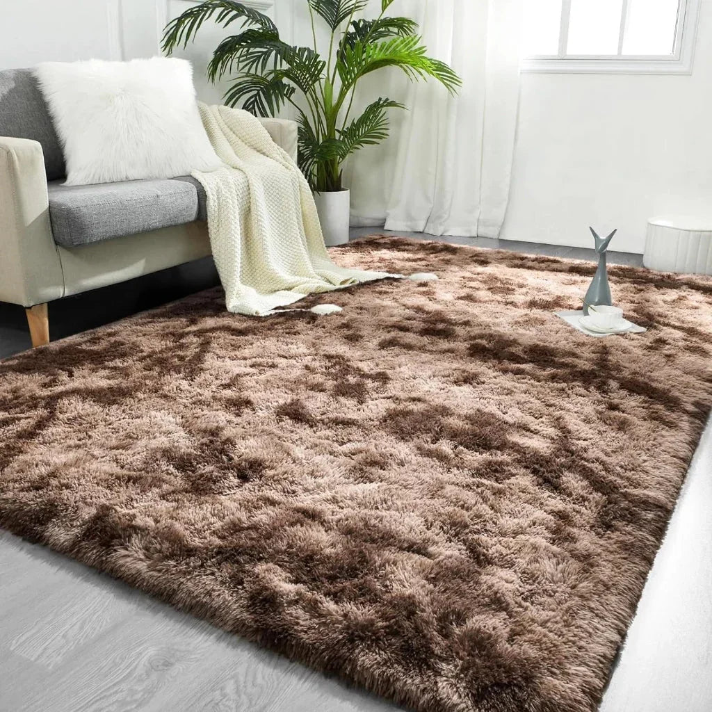 Decorative Velvety Shaggy Rug 2.00x2.50m for Living Room and Bedroom