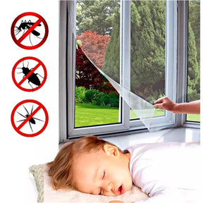 Mosquitera InsectGuard con velcro extraíble para ventanas 