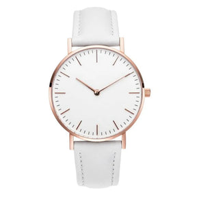 Relógio Feminino Couro Ultra Minimalista