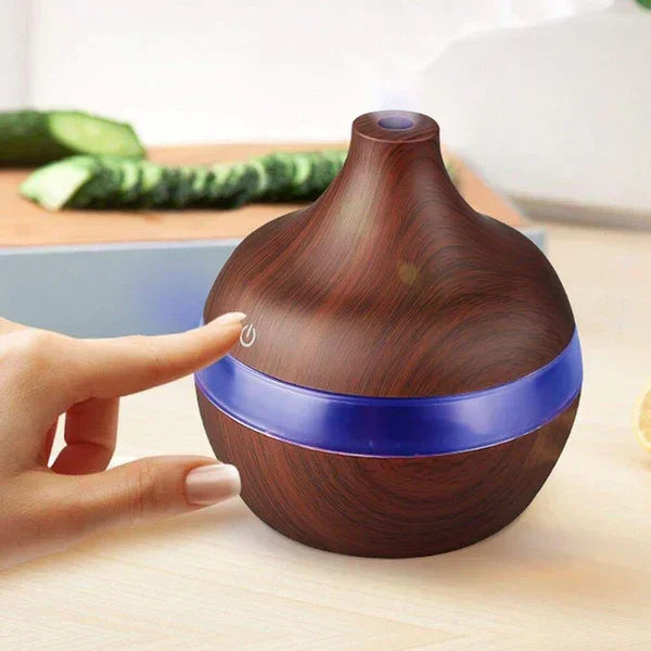 USB Ultrasonic Air Humidifier and Aromatizer with LED