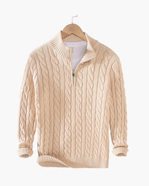 Suéter Verbier Zip – Charme e leveza em um só look