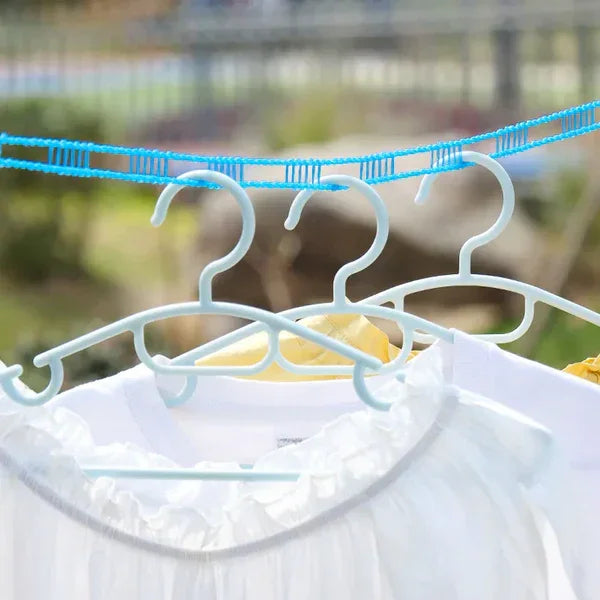 Clothesline with Space for Portable Hanger - DryTech