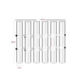 Adjustable Clear Glass Vase for Decoration