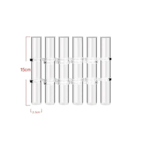 Adjustable Clear Glass Vase for Decoration