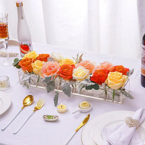 Luxury Acrylic Flower Vase - DiamondBloom™