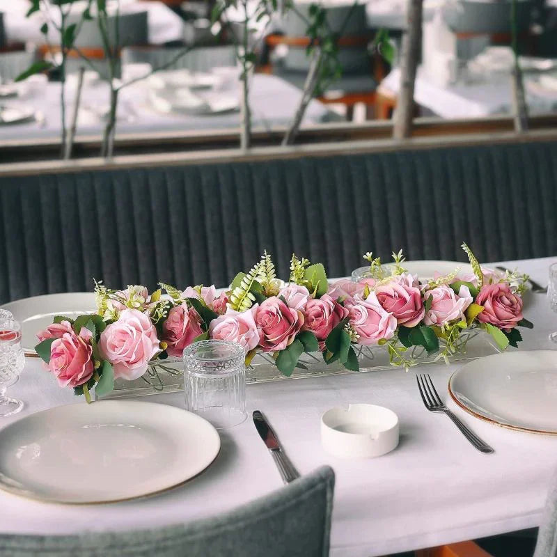 Luxury Acrylic Flower Vase - DiamondBloom™