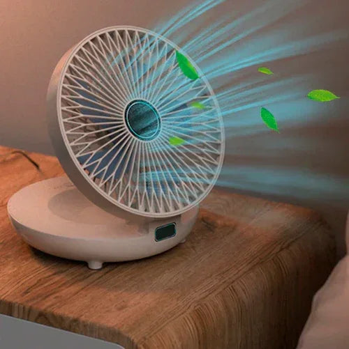 Rechargeable Portable LED Fan - LightBreeze