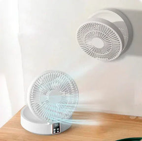 Rechargeable Portable LED Fan - LightBreeze