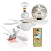 Ceiling Fan with Light and Remote Control - BrisaSmart