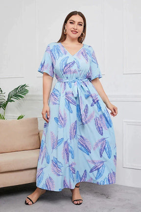 Vestido Plus Size Soltinho Floral – Versátil, leve e muito estiloso