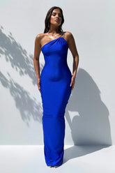 Vestido Azul Royal Giulia – Visual encantador para brilhar