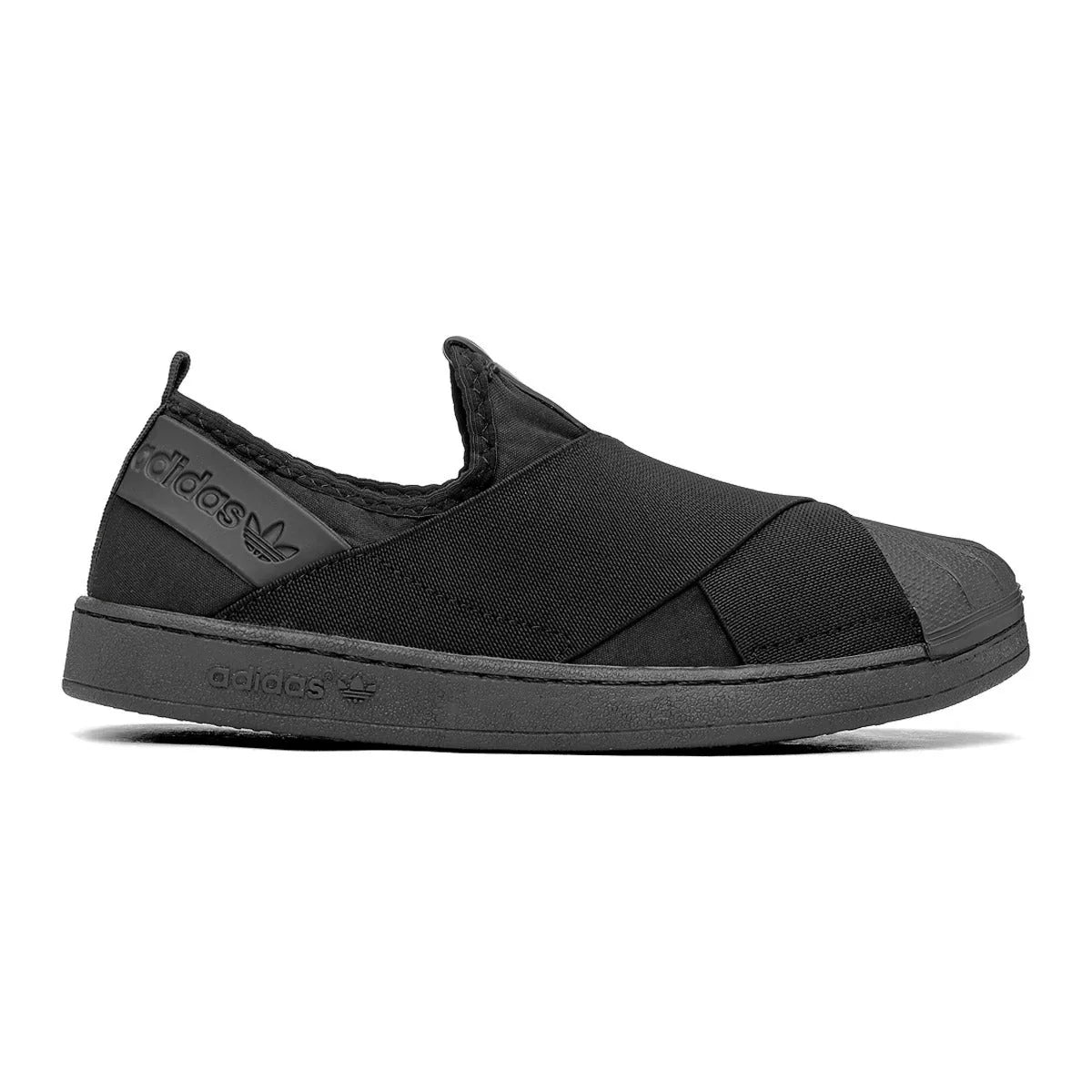 Adidas Slip-On Superstars Todo Preto Novo - Sundian