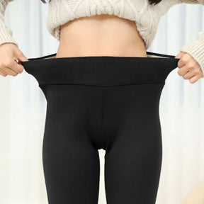 Leggings de polar térmico: tacto suave y aspecto encantador.