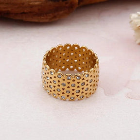 Anel Charm Banhado a Ouro 18k - Sundian - Sundian