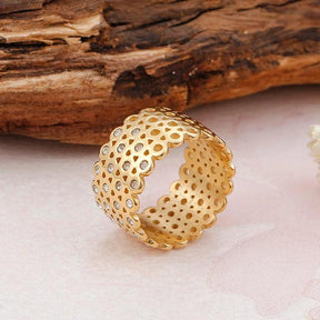 Anel Charm Banhado a Ouro 18k - Sundian - Sundian
