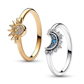 Conjunto Anel Sol e Lua - Sundian - Sundian