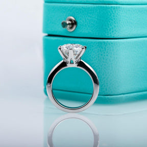 Anel Solitário Moissanite Brilhante - Sundian