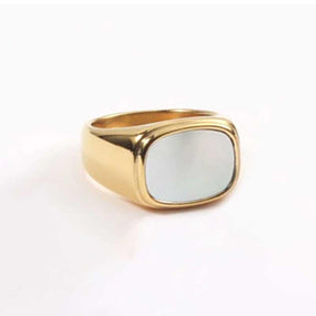 Anel Chunky Atemporal Banhado em Ouro 18k - Sundian - Sundian