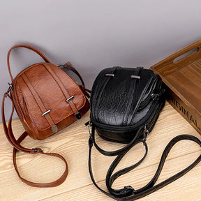 Bolsa de Ombro de Couro Mirella - Sundian