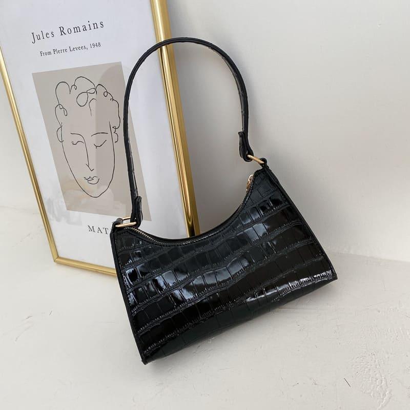 Bolsa de Ombro Feminina em Couro Ecológico - Sundian