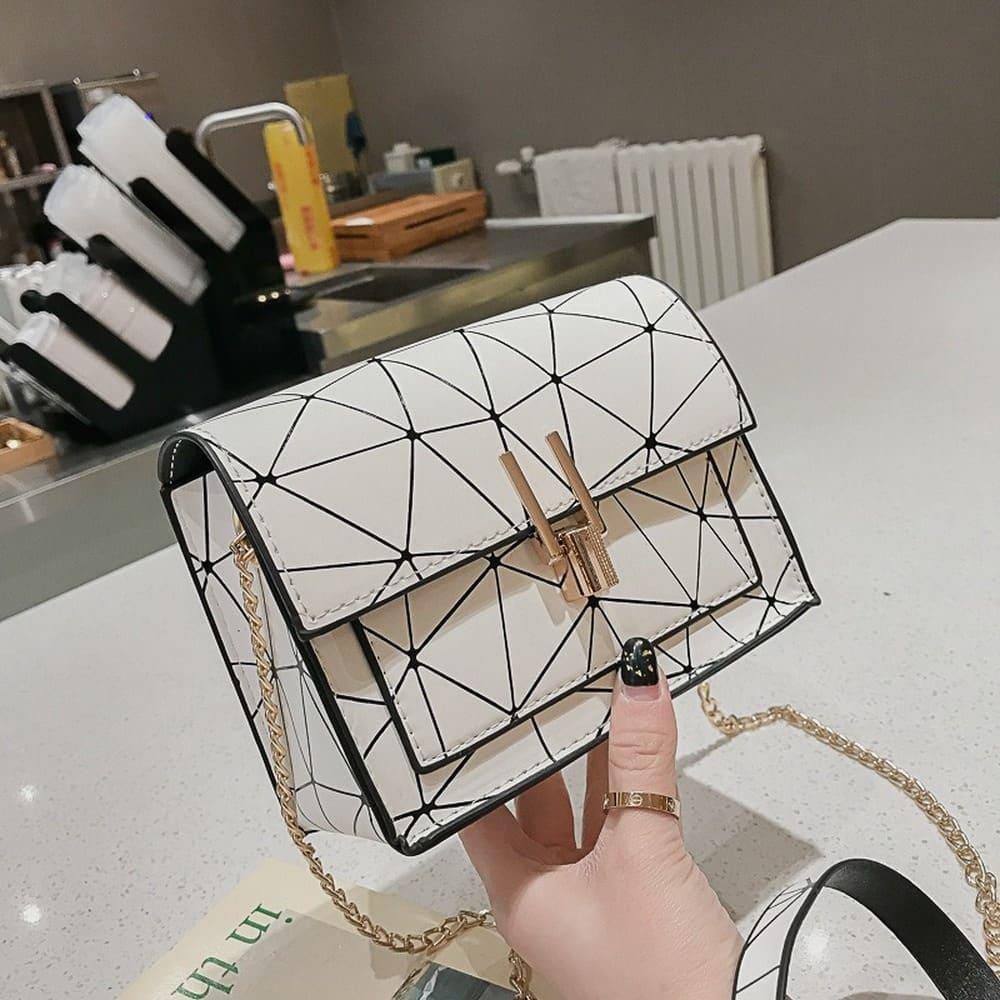 Bolsa de Ombro Feminina Pequena Camille Berny - Sundian