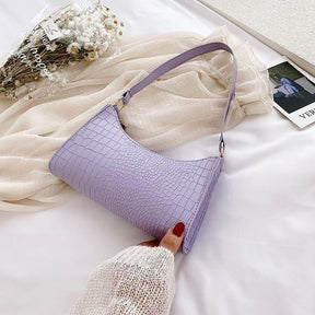 Bolsa de Ombro Feminina Versátil em Couro Ecológico - Sundian
