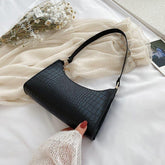 Bolsa de Ombro Feminina Versátil em Couro Ecológico - Sundian