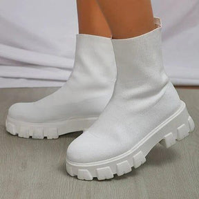 Bota Coturno Feminina Tratorada - Sundian - Sundian
