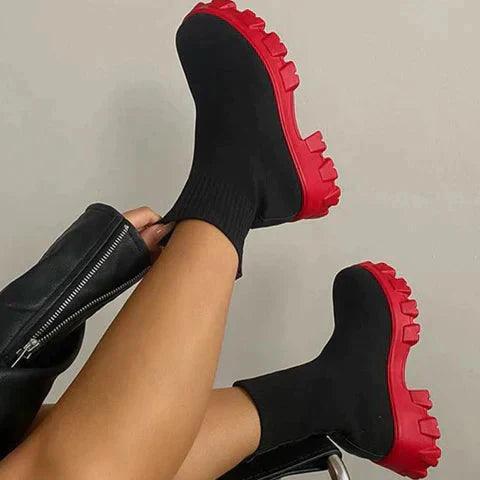 Bota Coturno Feminina Tratorada - Sundian - Sundian
