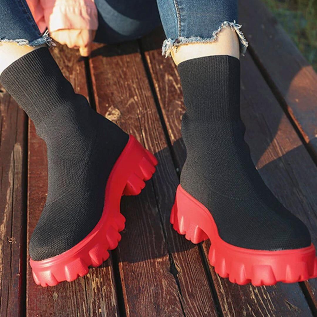 Bota Coturno Feminina Tratorada - Sundian - Sundian