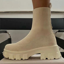 Bota Coturno Feminina Tratorada - Sundian - Sundian