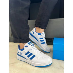 Tênis Adidas Forum Low Classic Velcro Blue