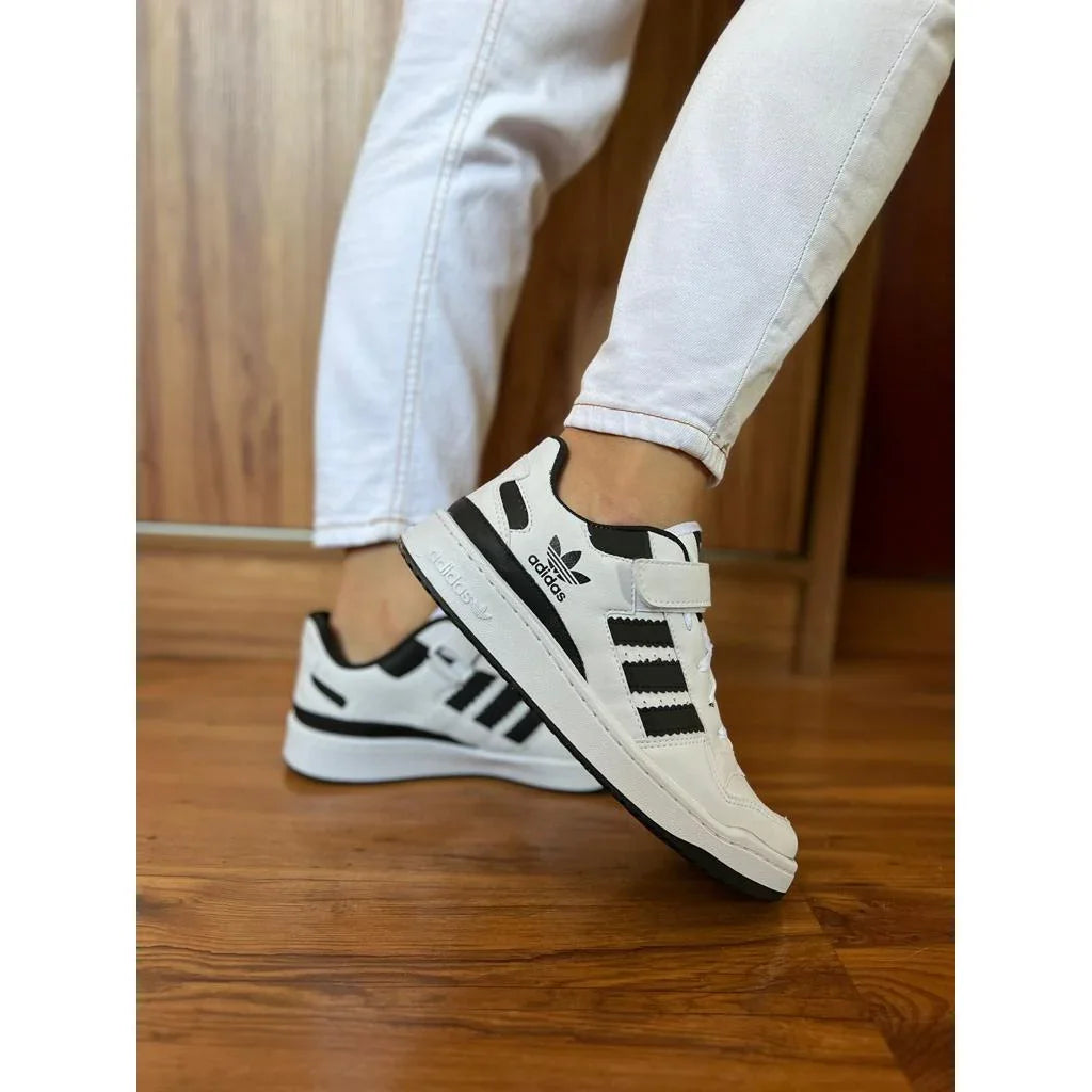 Tênis Adidas Forum Low Classic Velcro Black Novo