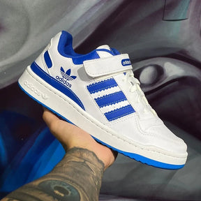 Tênis Adidas Forum Low Classic Velcro Blue