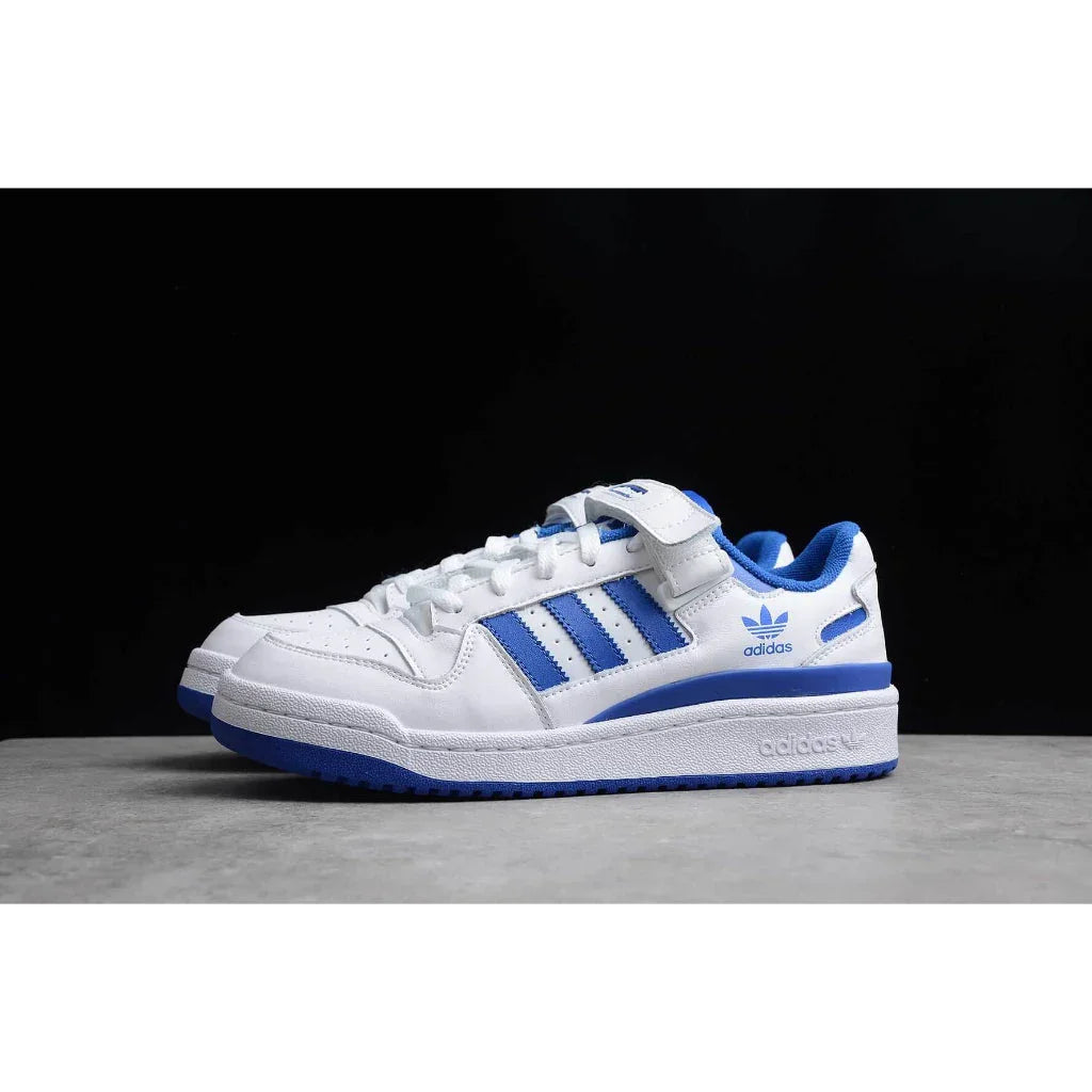 Tênis Adidas Forum Low Classic Velcro Blue Novo