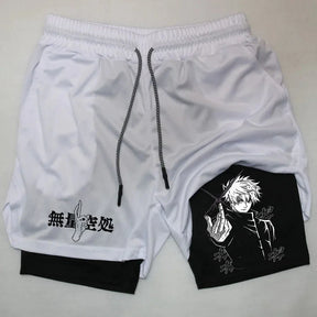 2-in-1 Compression Shorts - GOJO - Sundian 