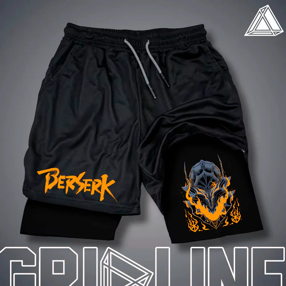2-In-1 Compression Shorts - Cão