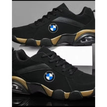 Tênis Couro Masculino BMW Sapato Esportivo Casual