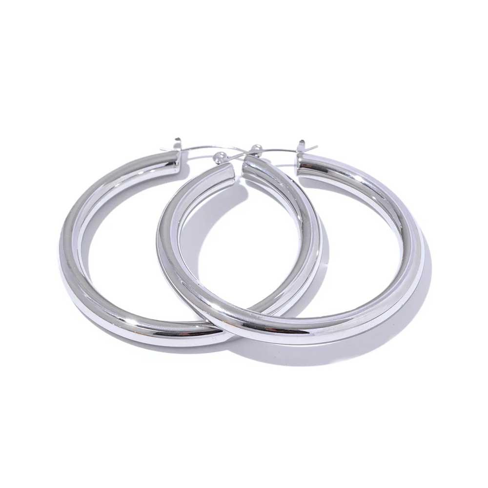Brinco Argola Grande Banhado em Ouro 18k - Sundian - Sundian