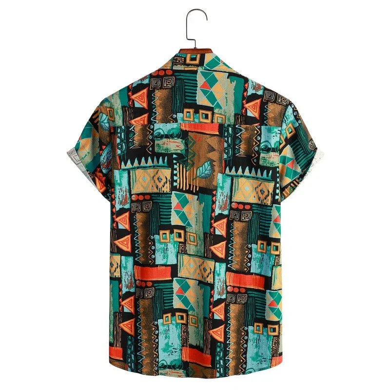 Camisa Estampada Folk