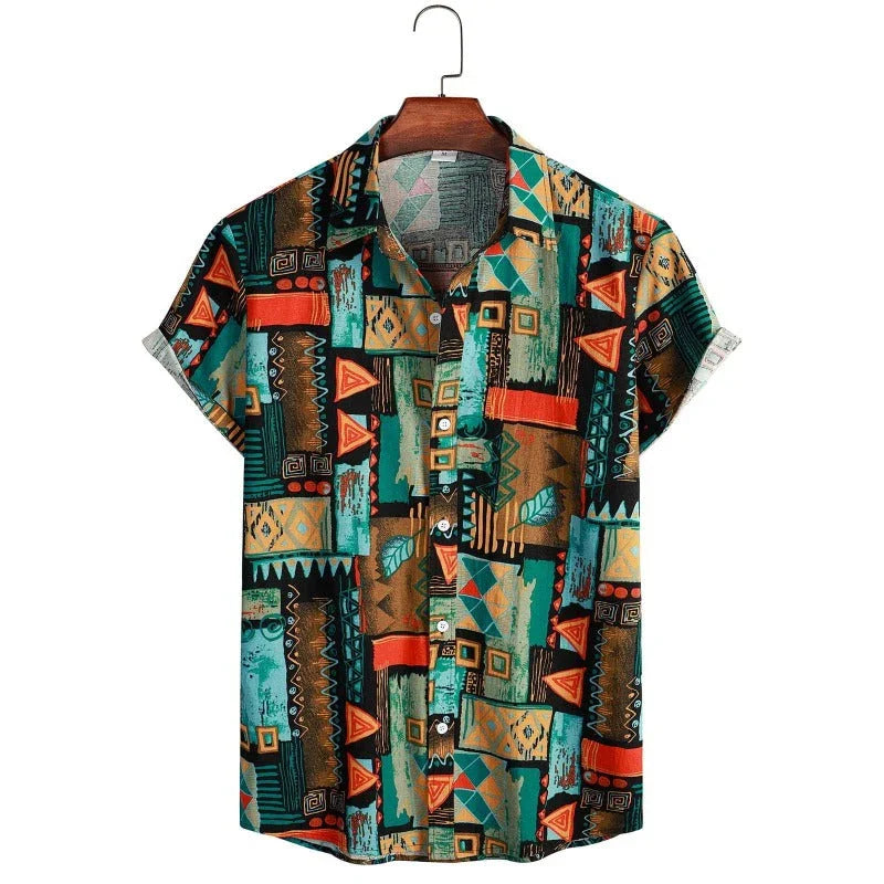 Camisa Estampada Folk
